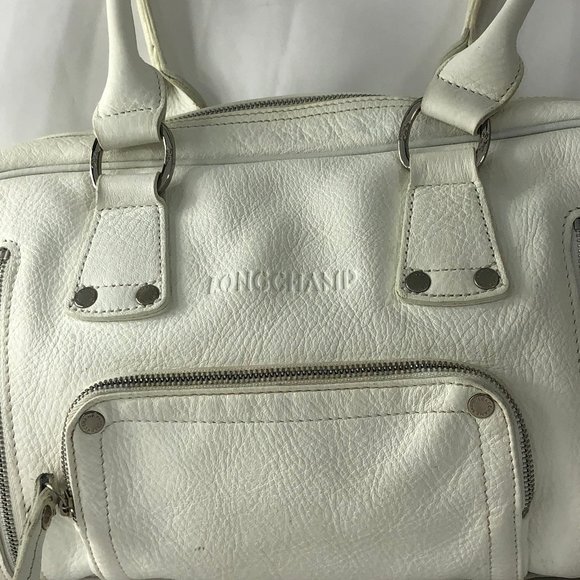 Longchamp White Shoulder Bag - Picture 2 of 8